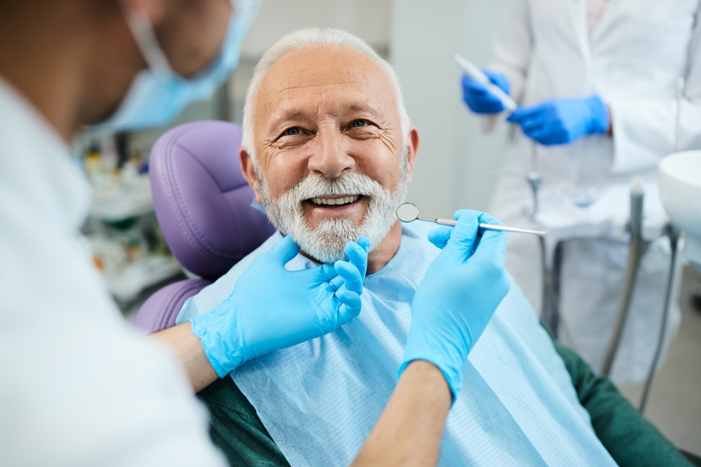 satisfied dental patient